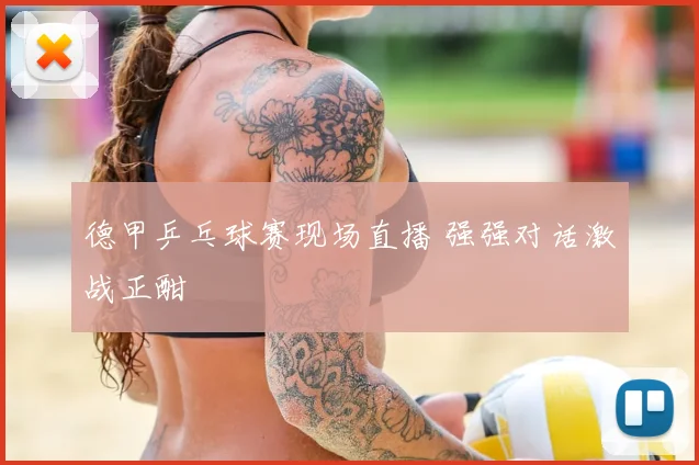 德甲乒乓球赛现场直播 强强对话激战正酣